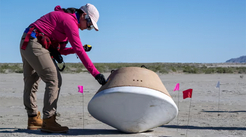 Misión Osiris-Rex de la NASA: muestra de asteroide cae en picado hacia la Tierra